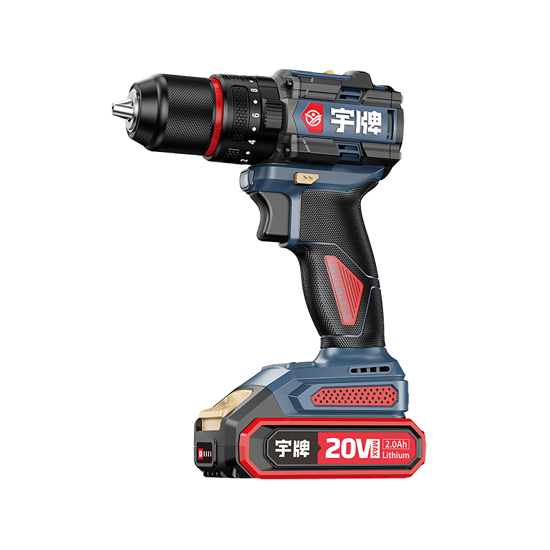 YP20-DR13A 20 V, 2 sebességes akkus ütvefúró, 60 N.m ütőmű 13 mm